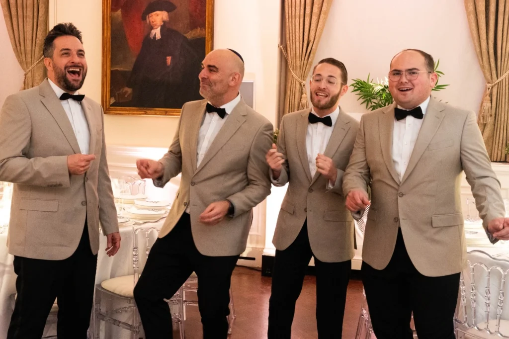 singing around table